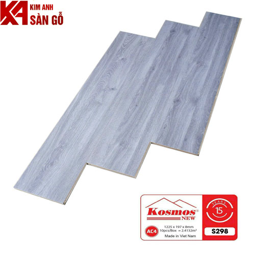 Sàn Gỗ Công Nghiệp 8MM KOSMOS-S298